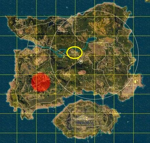 绝地逃亡地图怎么看