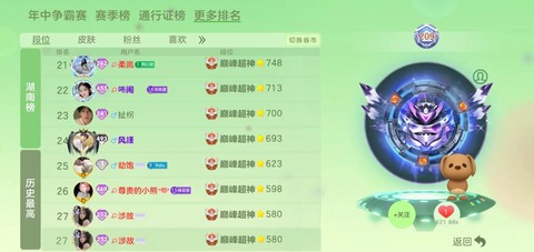 球球大作战超神段位怎么升