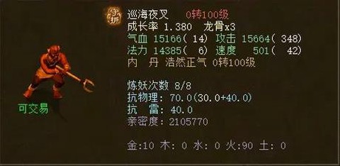 大话西游都有什么宝宝